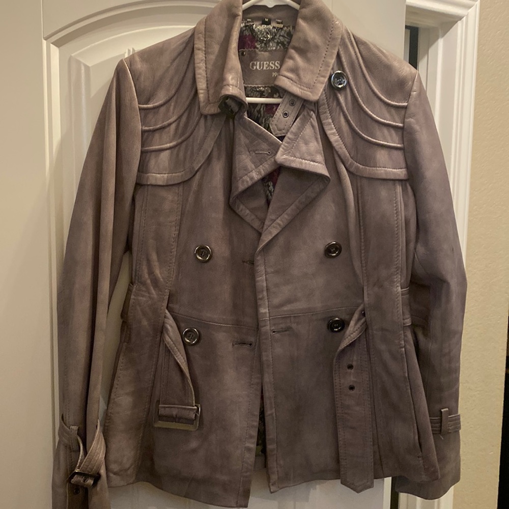 Leather jacket